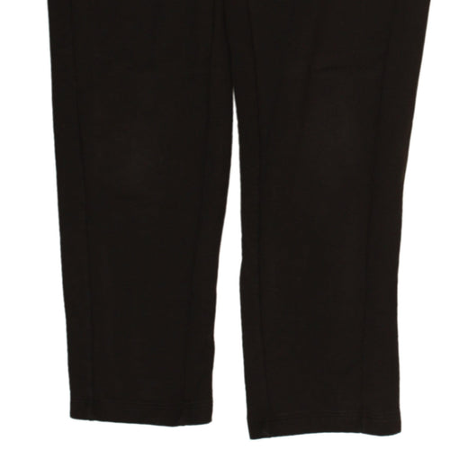 Puma Men Black Jogger Trousers Small Regular Fit Elastic Waist