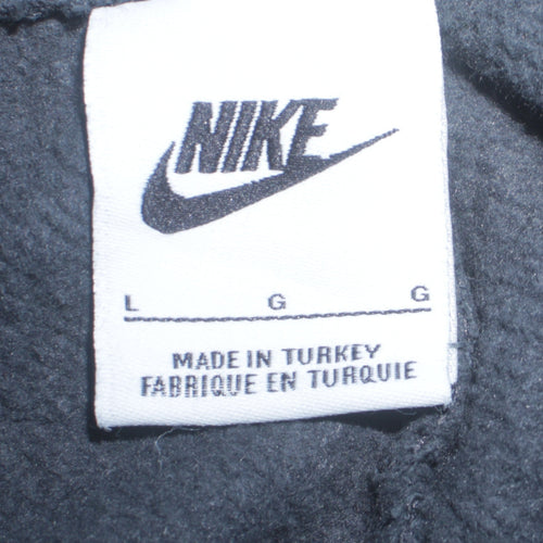 Nike Men's Black Cargo Jogger Trousers L Sportswear Fleece