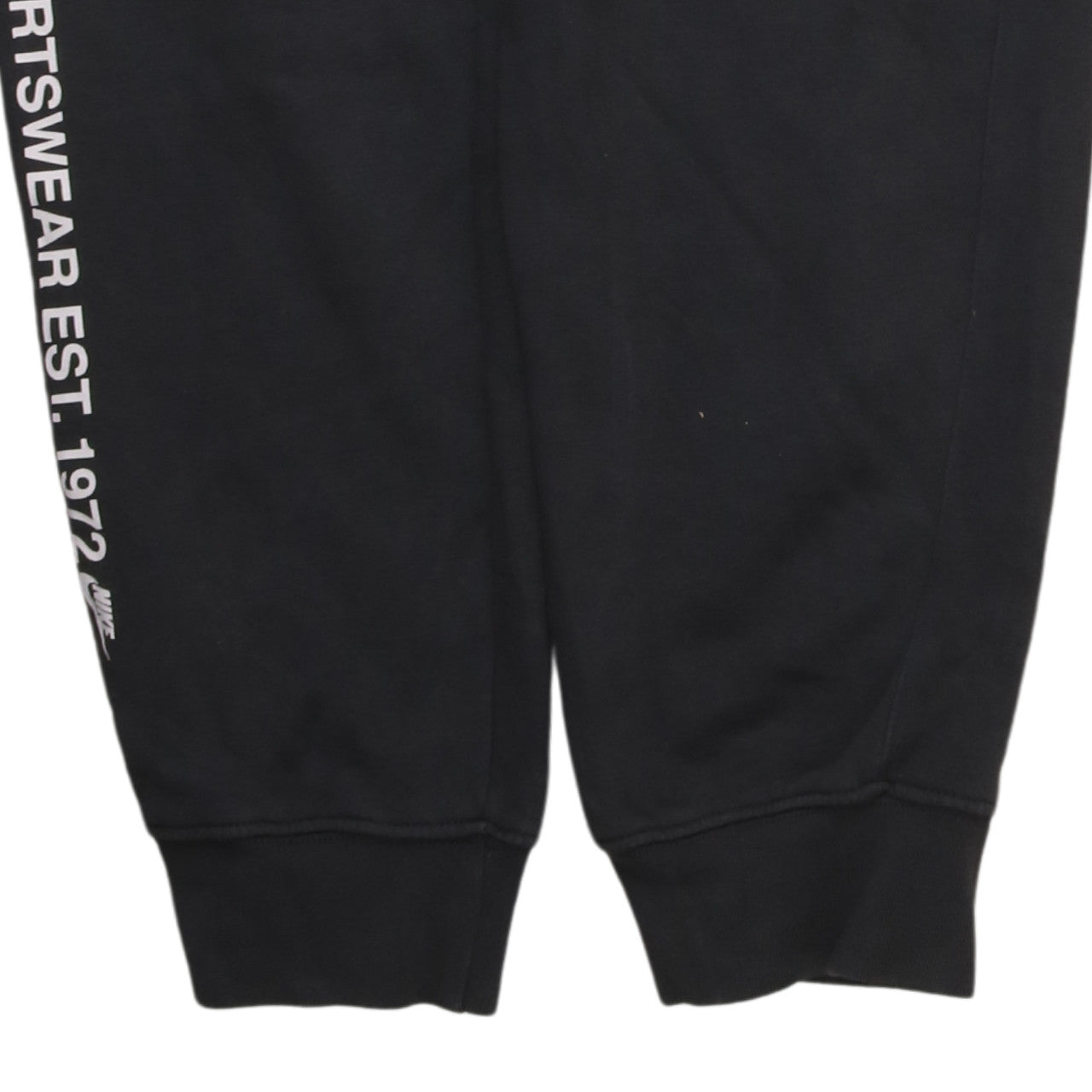 Nike Men's Black Cargo Jogger Trousers L Sportswear Fleece