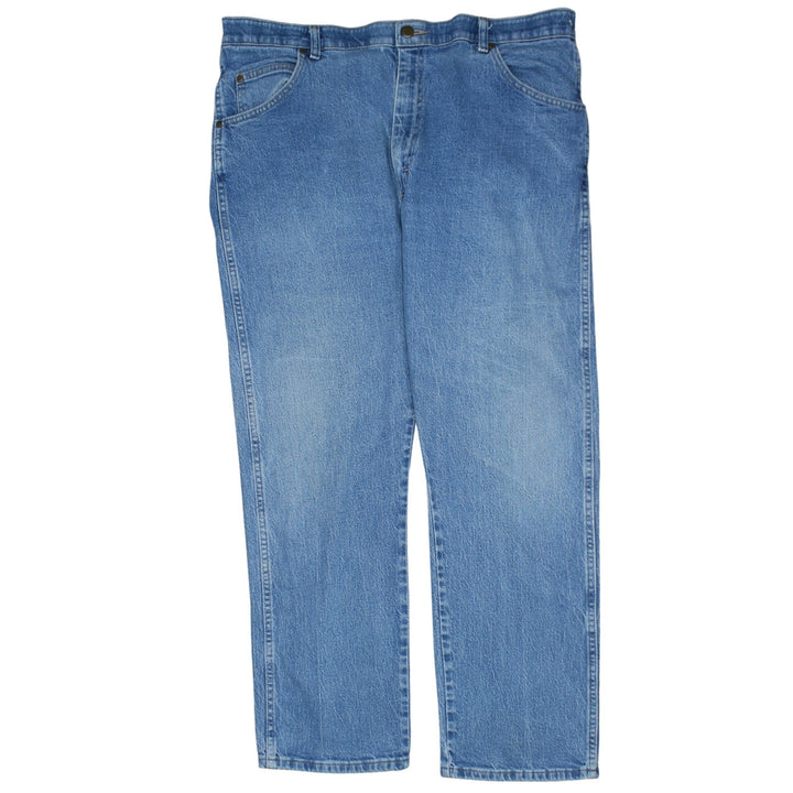 Wrangler Men's Blue Regular Fit Straight Denim Jeans 40x29
