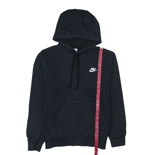 Nike Men's Black Pullover Hoodie Size S Regular Fit Sports Style