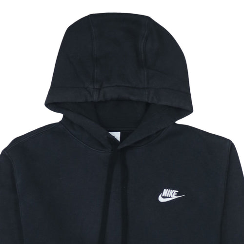 Nike Men's Black Pullover Hoodie Size S Regular Fit Sports Style
