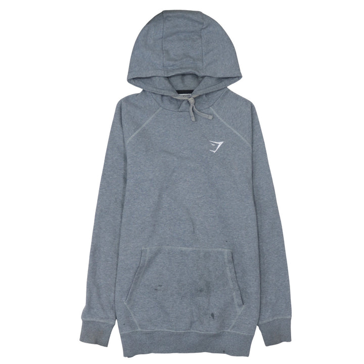 Gymshark Men’s Grey XS Pullover Hoodie Regular Fit Sportswear