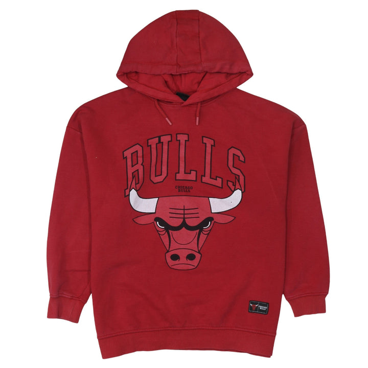 Primark NBA Chicago Bulls Red Women's Pullover Hoodie Size S 10/12