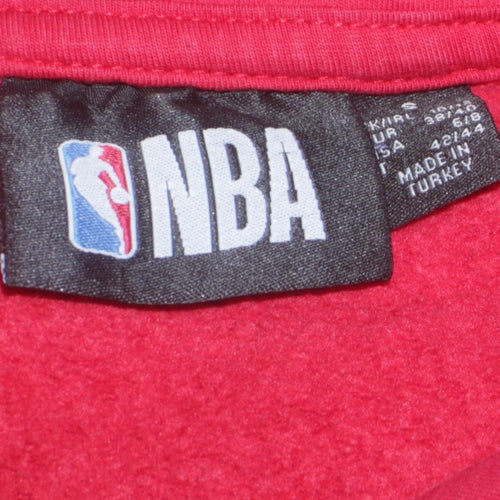 Primark NBA Chicago Bulls Red Women's Pullover Hoodie Size S 10/12
