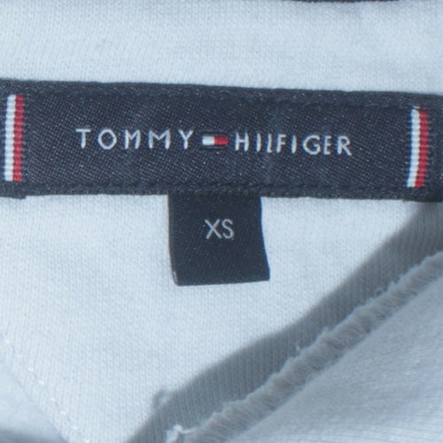 Tommy Hilfiger Men’s White Logo Pullover Hoodie XS