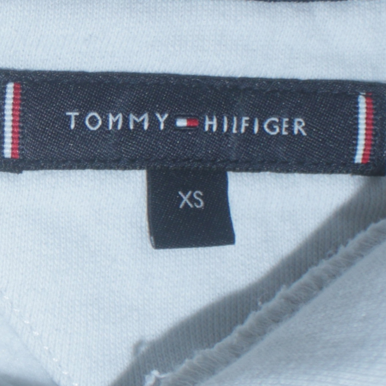 Tommy Hilfiger Men’s White Logo Pullover Hoodie XS