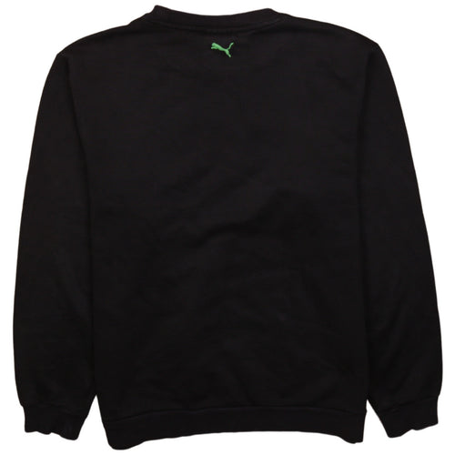 Puma Men's Black Crew Neck Pullover Sweatshirt Size M