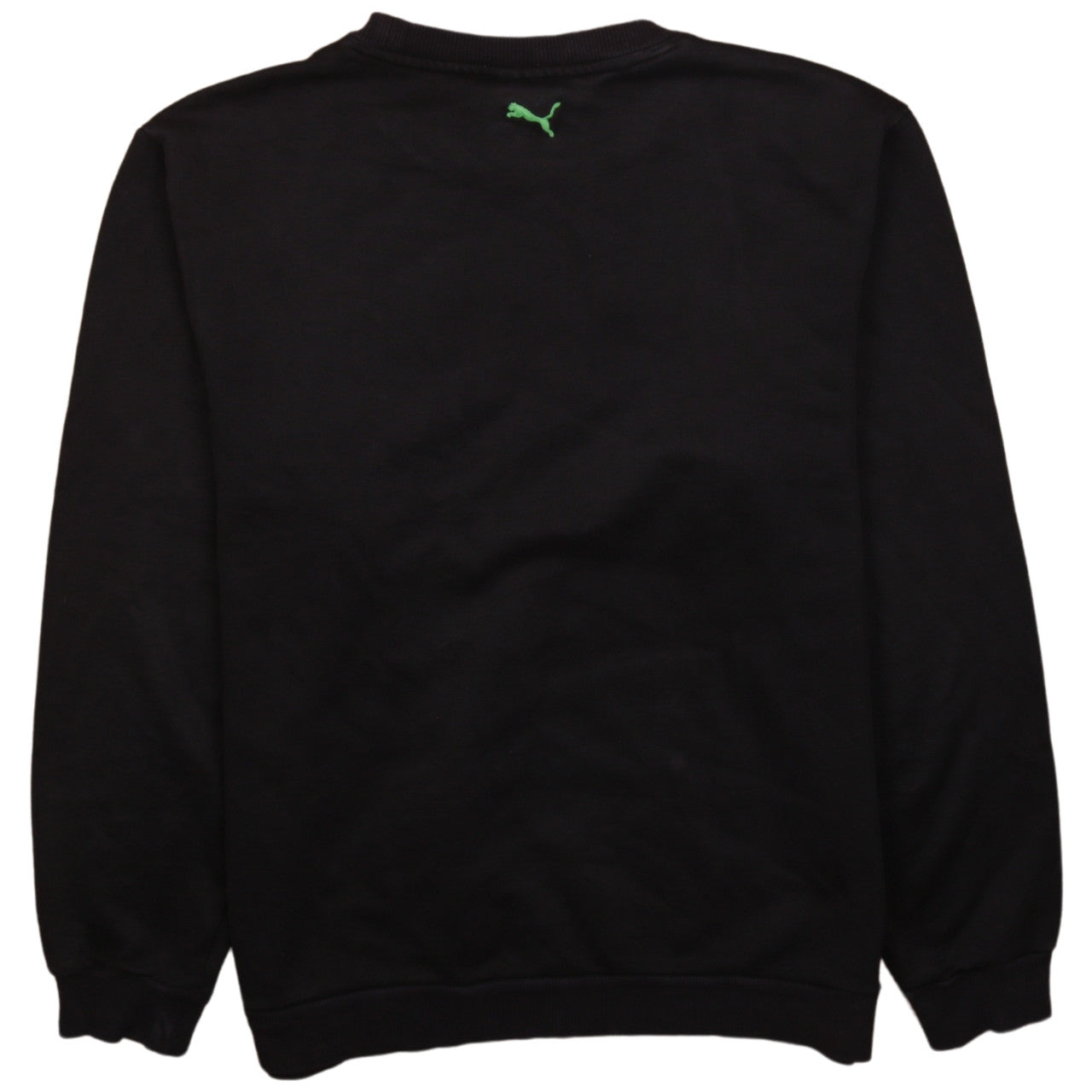 Puma Men's Black Crew Neck Pullover Sweatshirt Size M