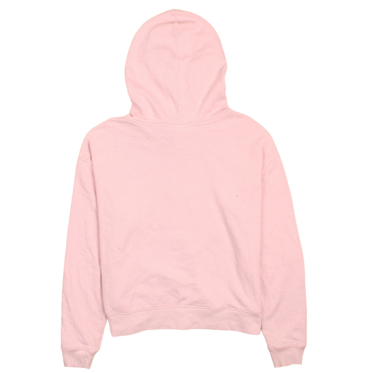 Reebok Womens Pink Pullover Hoodie Small Logo Sweatshirt