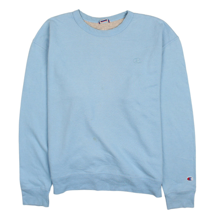 Champion Men's Blue XL Pullover Sweatshirt Crew Neck Fleece