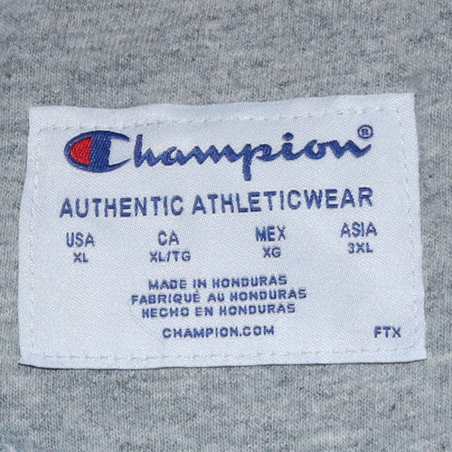 Champion Men's Blue XL Pullover Sweatshirt Crew Neck Fleece