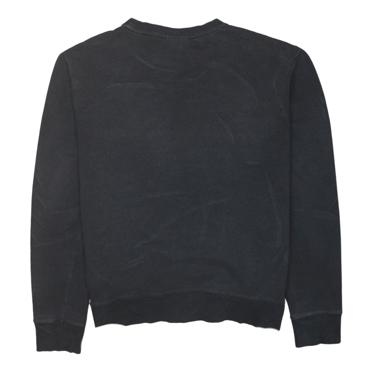 Fila Men's Black Crew Neck Sweatshirt Size M Pullover Classic Style