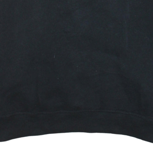 Ellesse Womens Black Size 14 Crew Neck Pullover Sweatshirt