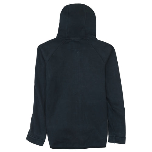 Nike Men's Black Small Full Zip Fleece Hoodie