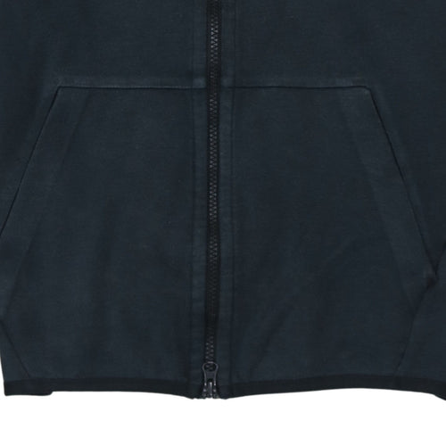 Nike Men's Black Small Full Zip Fleece Hoodie