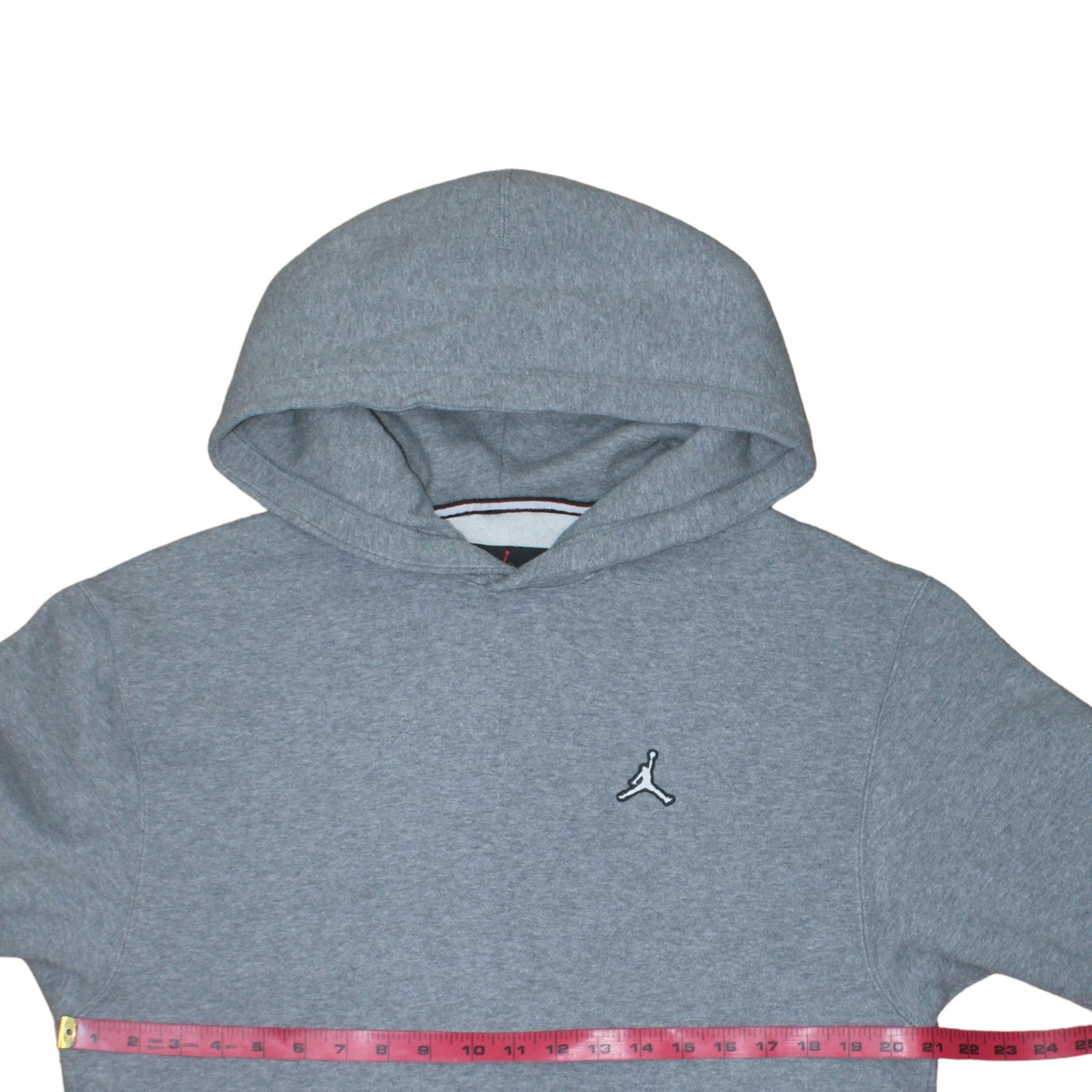 Jordan Men's Grey Pullover Hoodie Size M Regular Fit Sportswear