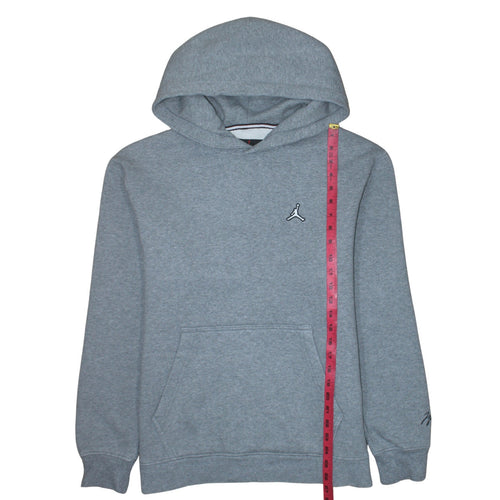Jordan Men's Grey Pullover Hoodie Size M Regular Fit Sportswear
