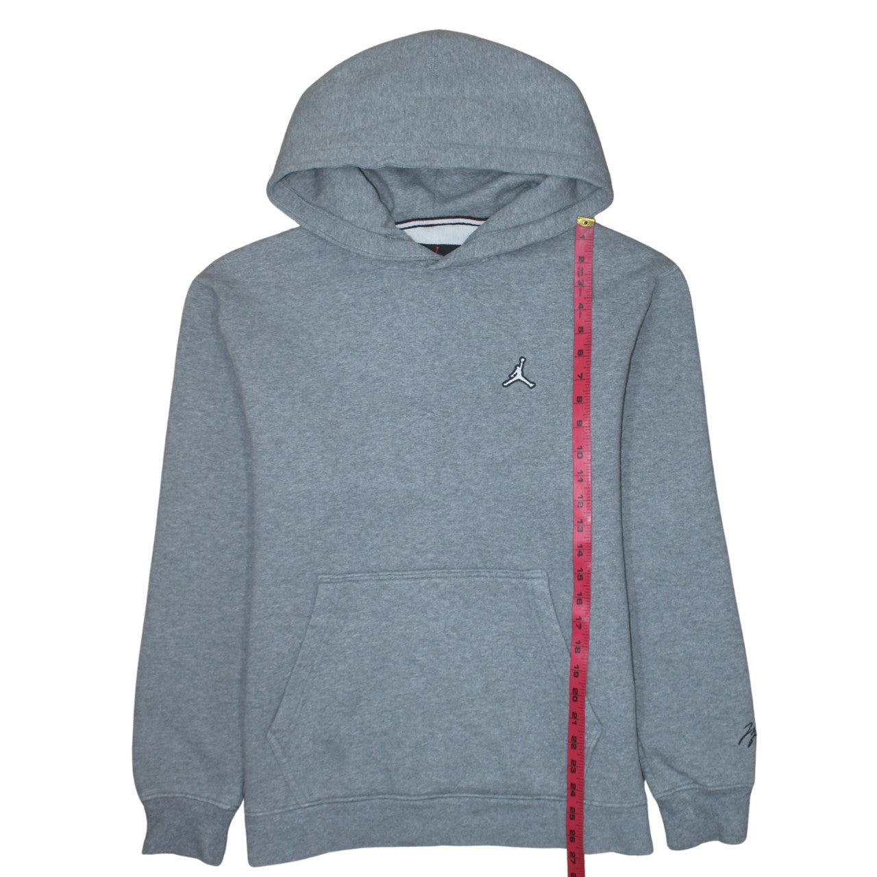 Jordan Men's Grey Pullover Hoodie Size M Regular Fit Sportswear