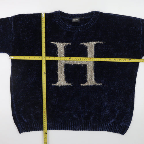 Primark Women Blue XL Harry Potter H Pullover Winter Jumper