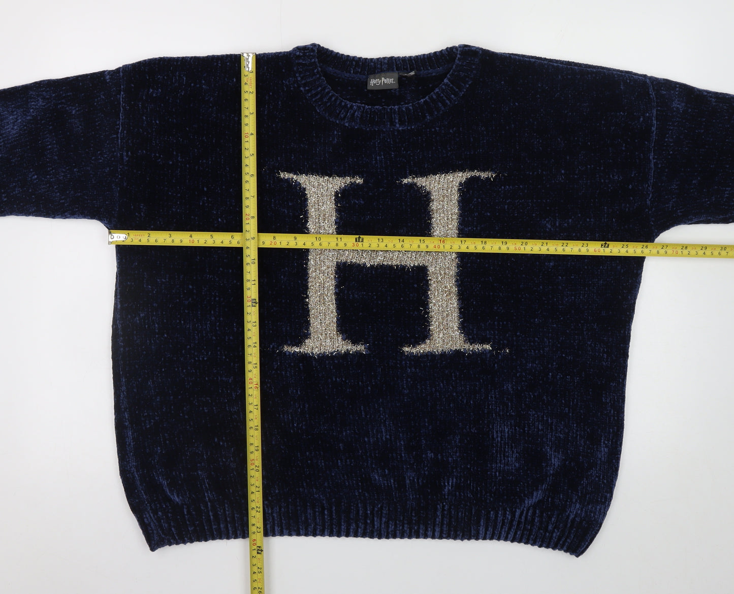 Primark Women Blue XL Harry Potter H Pullover Winter Jumper