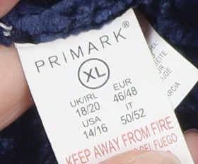 Primark Women Blue XL Harry Potter H Pullover Winter Jumper