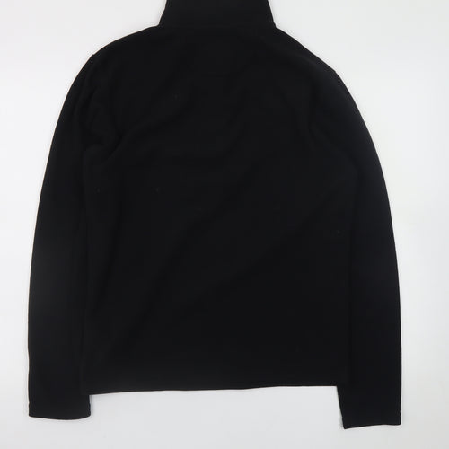 Peter Storm Men’s Black Fleece 1/4 Zip Pullover Sweatshirt S