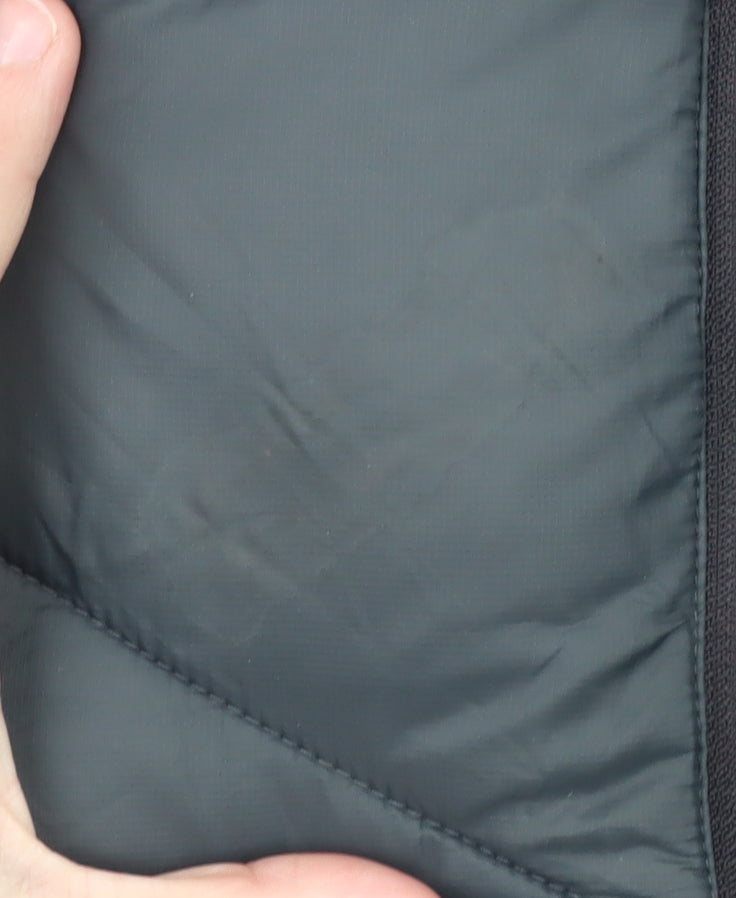 Gap Men's Black L Puffer Waistcoat Regular Fit Nylon Lightweight