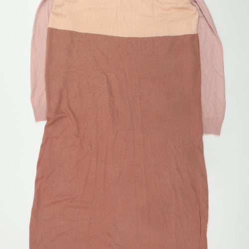 Tavin Women’s Multicoloured Midi Jumper Dress Size 10