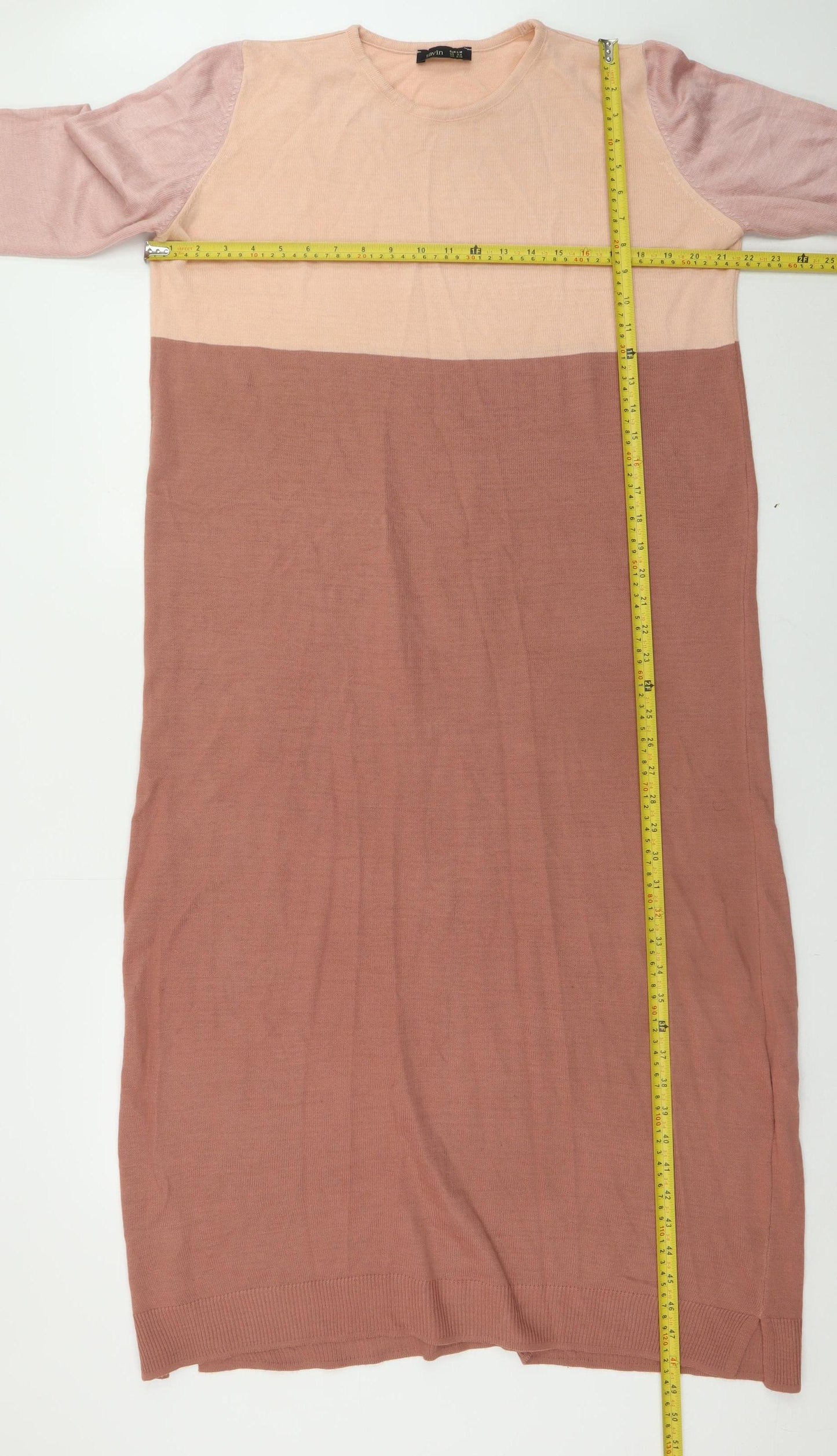 Tavin Women’s Multicoloured Midi Jumper Dress Size 10