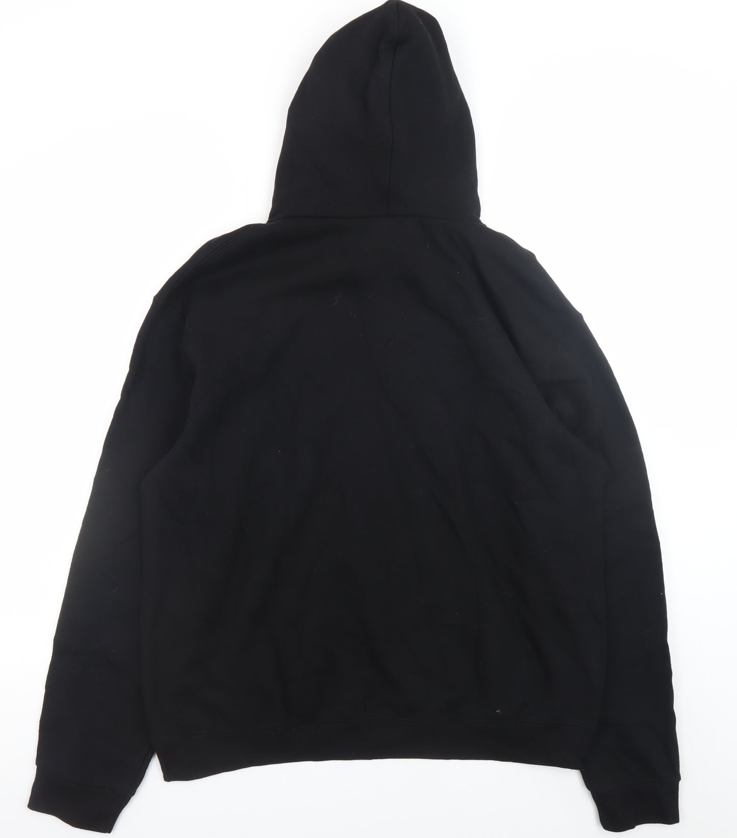 B&C Collection Unisex Black L Pullover Hoodie Funny Quote Design