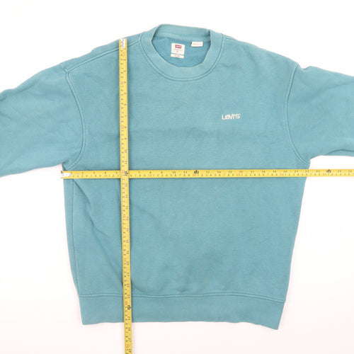 Levi's Men's Blue Relaxed Fit Crew Neck Sweatshirt Size S