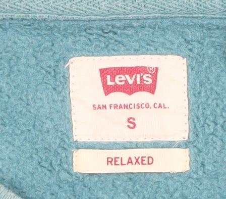 Levi's Men's Blue Relaxed Fit Crew Neck Sweatshirt Size S
