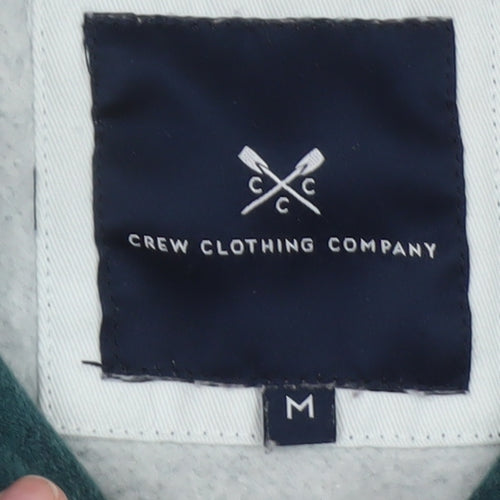 Crew Clothing Company Men's Green M 1/4 Zip Sweatshirt Pullover