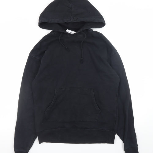 Collusion Men's Black Pullover Hoodie Size S Regular Fit