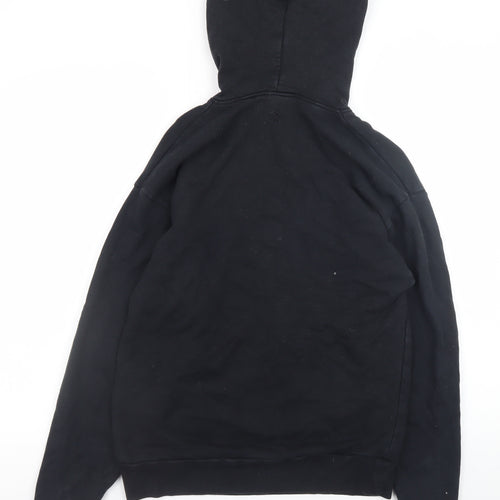 Collusion Men's Black Pullover Hoodie Size S Regular Fit