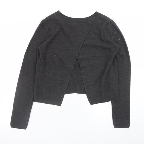 Fat Face Womens Black Acrylic Knit Cardigan UK 10