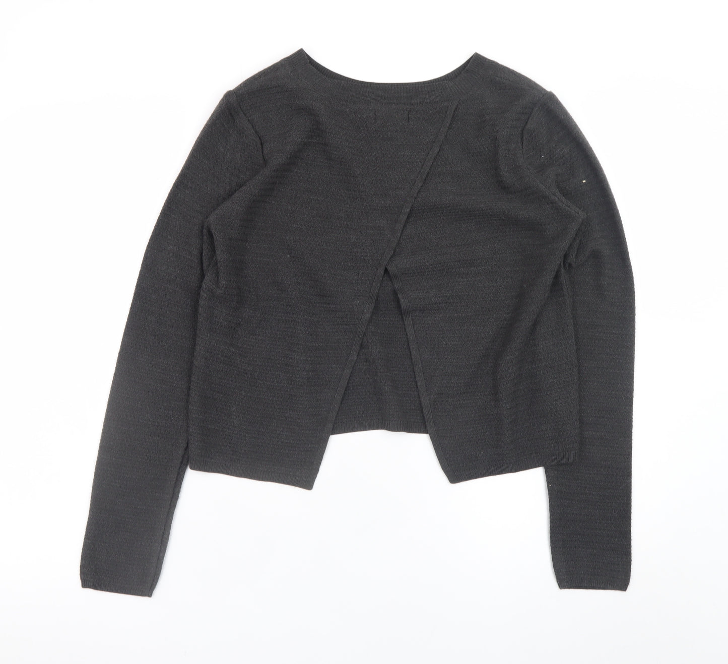 Fat Face Womens Black Acrylic Knit Cardigan UK 10