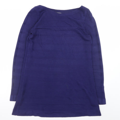 Marks and Spencer Women’s Blue Knit Shift Dress Size 12