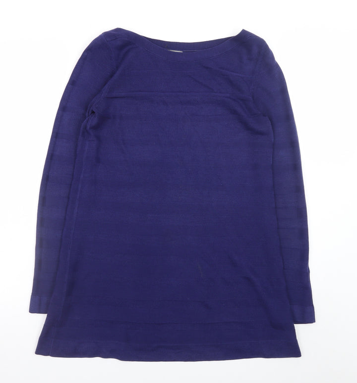 Marks and Spencer Women’s Blue Knit Shift Dress Size 12