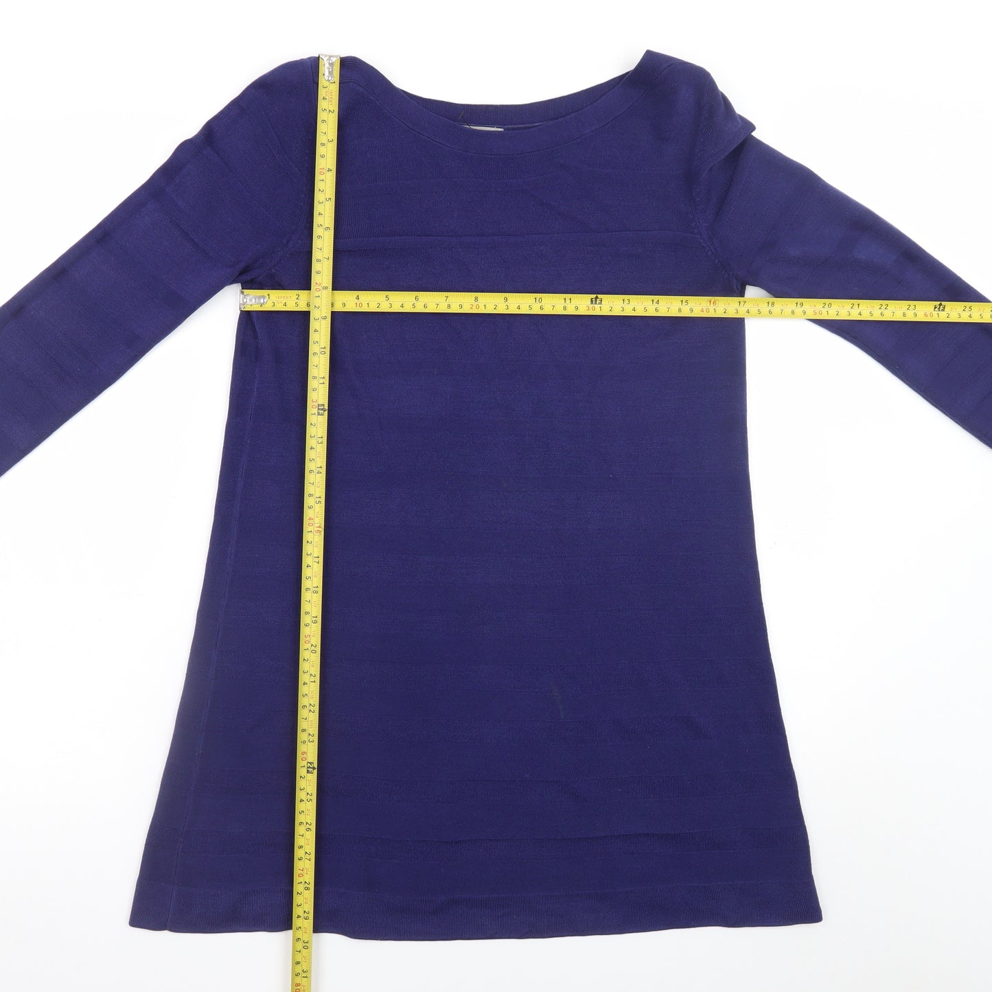 Marks and Spencer Women’s Blue Knit Shift Dress Size 12