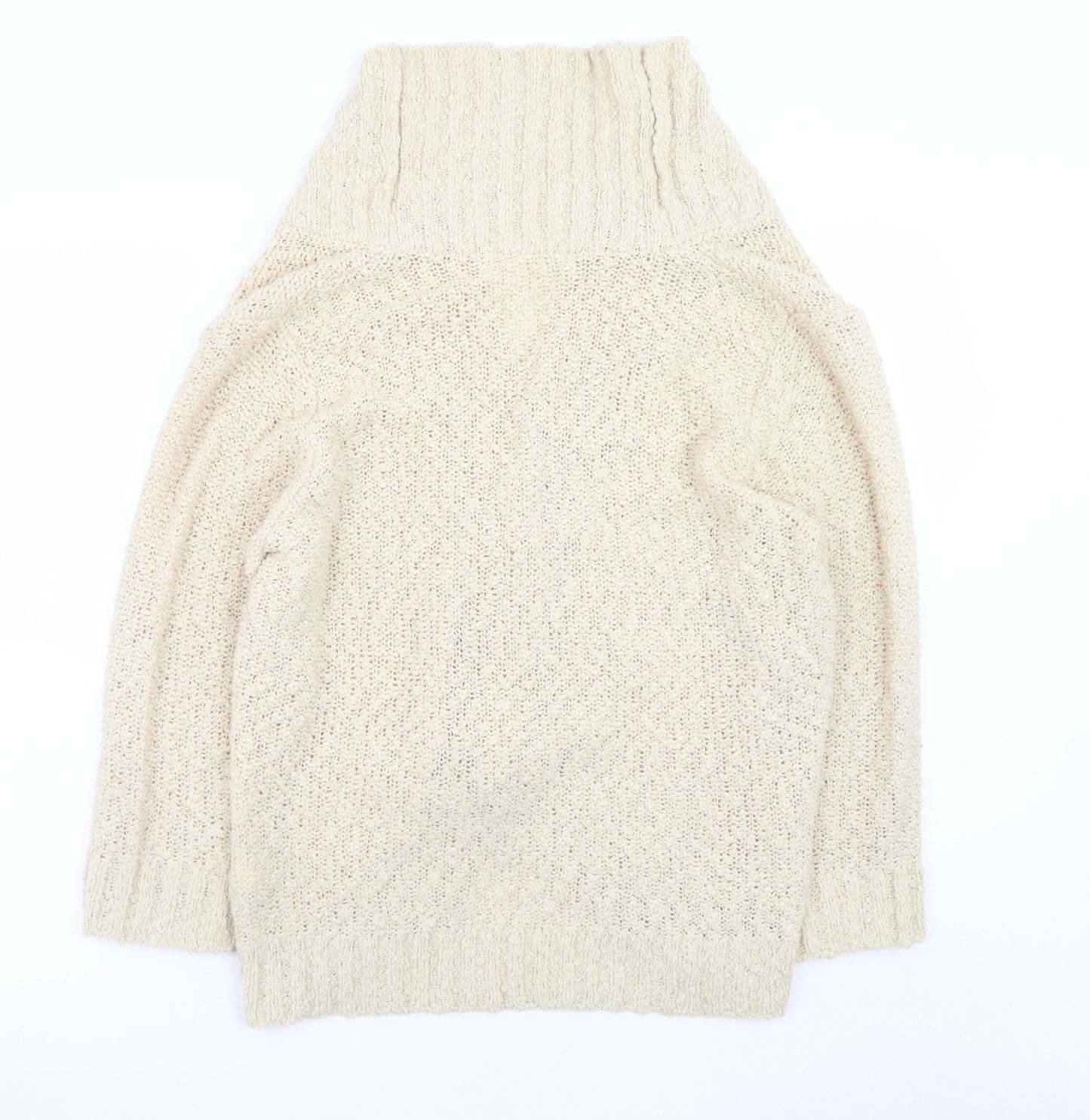Marks and Spencer Women’s Beige Chunky Knit Cardigan UK 22