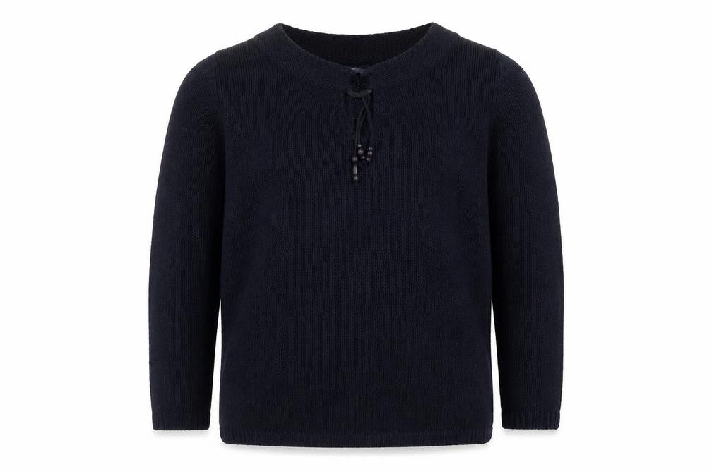 Dash Black Knit V-Neck Pullover Jumper Size 18