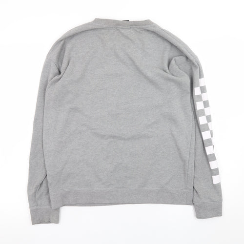 Vans Nintendo Grey Princess Peach Sweatshirt Women Small Crew Neck