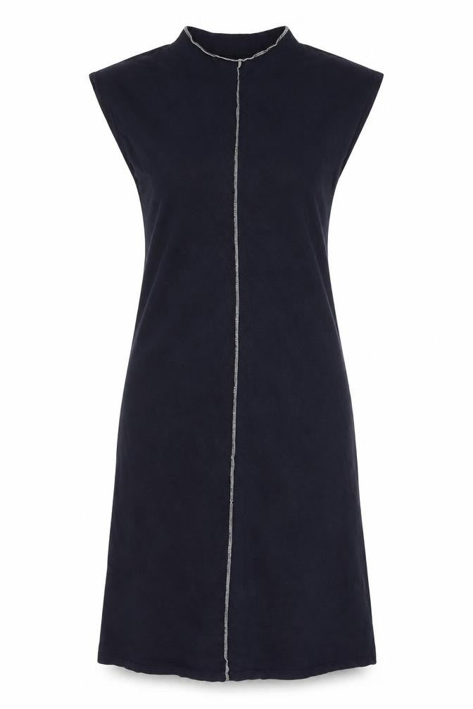 Hush Women Black Size 8 Cotton Sleeveless Shift Dress