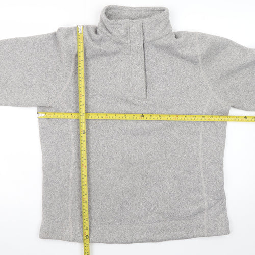 Rohan Womens Grey Fleece Pullover Sweatshirt L Warm Lightweight