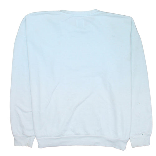 Disney Primark Women's Blue Stitch Sweatshirt Size L Pullover