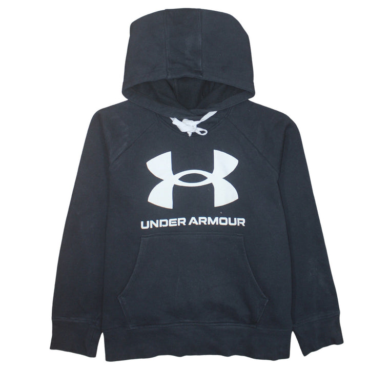 Under Armour Men's Black XL Pullover Hoodie with Logo