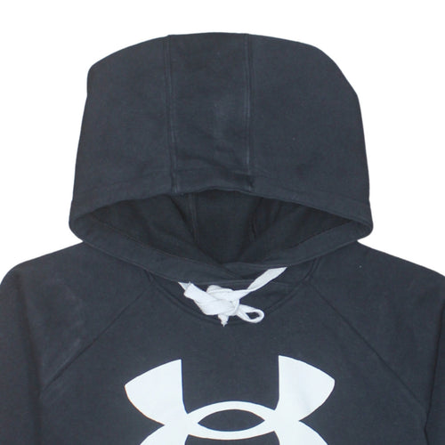 Under Armour Men's Black XL Pullover Hoodie with Logo