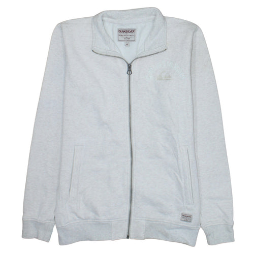 Quiksilver Unisex Grey Size 16 Full Zip Track Jacket